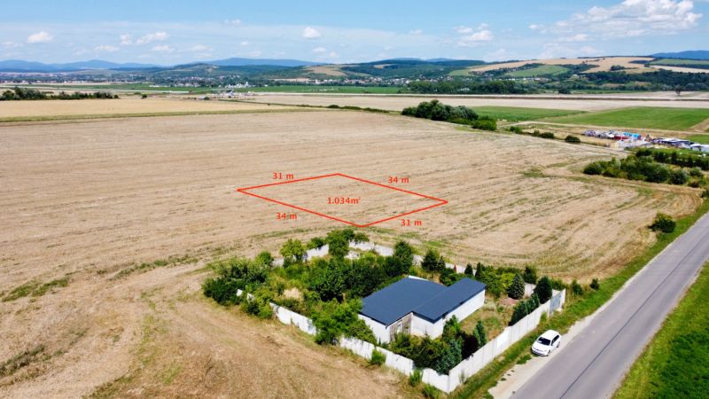 Investičný stavebný pozemok v Košiciach - Krásna
