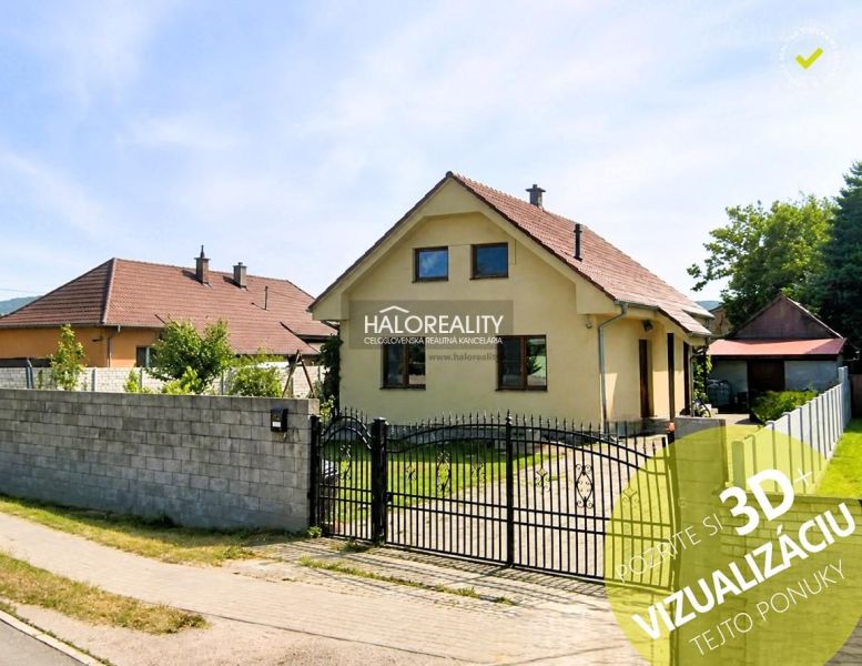 Predaj, rodinný dom Jablonica - NOVOSTAVBA - EXKLUZÍ...