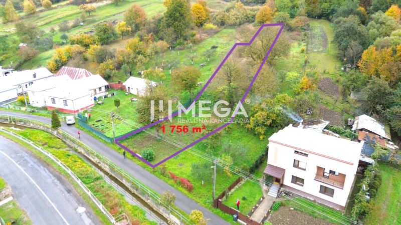 NA PREDAJ STAVEBNÝ POZEMOK – obec TURCOVCE - Pozemky - bývanie v Turcovciach, 1 756 m². Vhodné pre výstavbu v prírode.