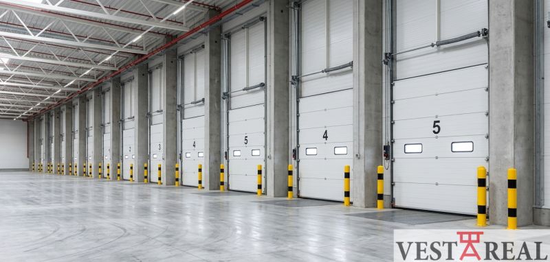 Prenájom A-Class logistickej haly s kanceláriami – 7 026 m², Galanta - Sklady a haly s priestrannými nakladacími rampami a betónovou podlahou.