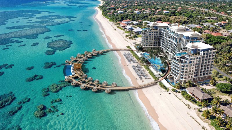 Predaj 5-izbového bytu, Zanzibar - Plážový rezort pri tyrkysovom mori s bielym pieskom a drevenými vilkami v Paje.