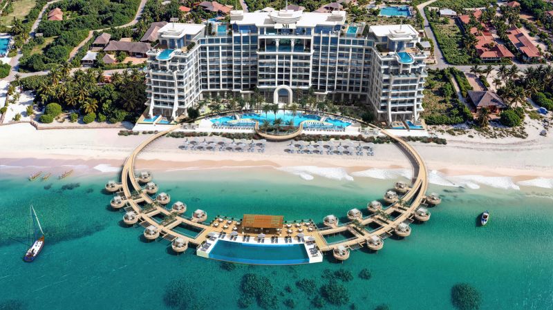 Predaj 5-izbového bytu, Zanzibar - Luxusný rezort v Paje s unikátnou architektúrou a súkromnými plážovými altánkami.