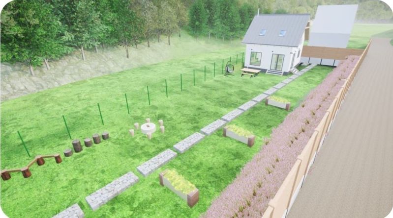 Na predaj pozemok - Banská Bystrica/Kostiviarska P121ZL - Záhrada s domom na Kostiviarskej ceste v Banskej Bystrici určená na bývanie.
