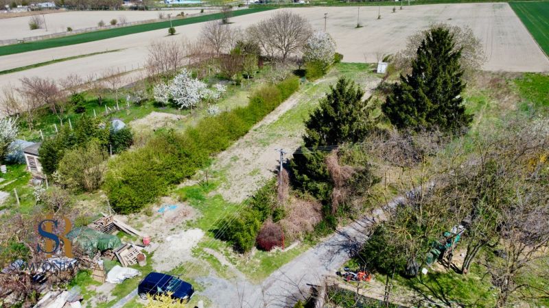 Priestor pre váš vysnívaný domov – pozemok 1114 m² - Horné Topoľníky - Pozemky - bývanie v Topoľníkoch s ovocnými stromami a kríkmi, ideálne pre záhradu.