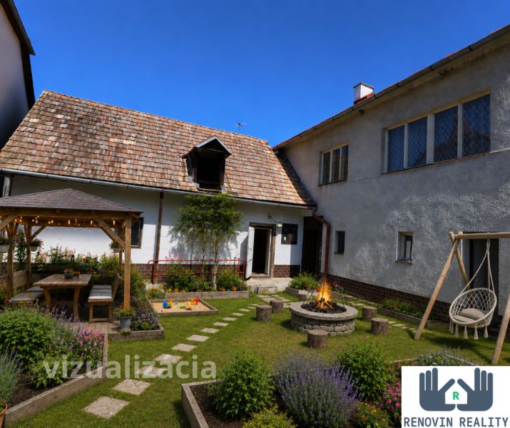 Predaj rodinný dom s priestrannou letnou kuchyňou, Zvolen Lukové