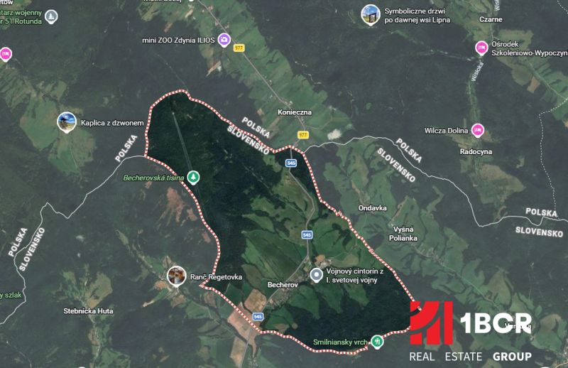 1.BCR | PASIENKY A ORNÁ PÔDA - RÔZNE PARCELY BECHEROV OKRES BARDEJOV