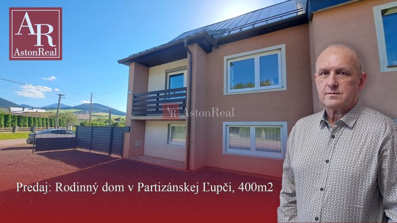 Predaj: 3 izbový rodinný dom - Partizánska Ľupča, - Rodinný dom na predaj v Partizánskej Ľupči, Liptovský Mikuláš, s výhľadom na hory.