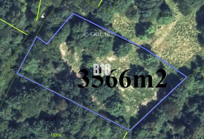 Rekreačný pozemok 3566m2 Čadca- Husárik