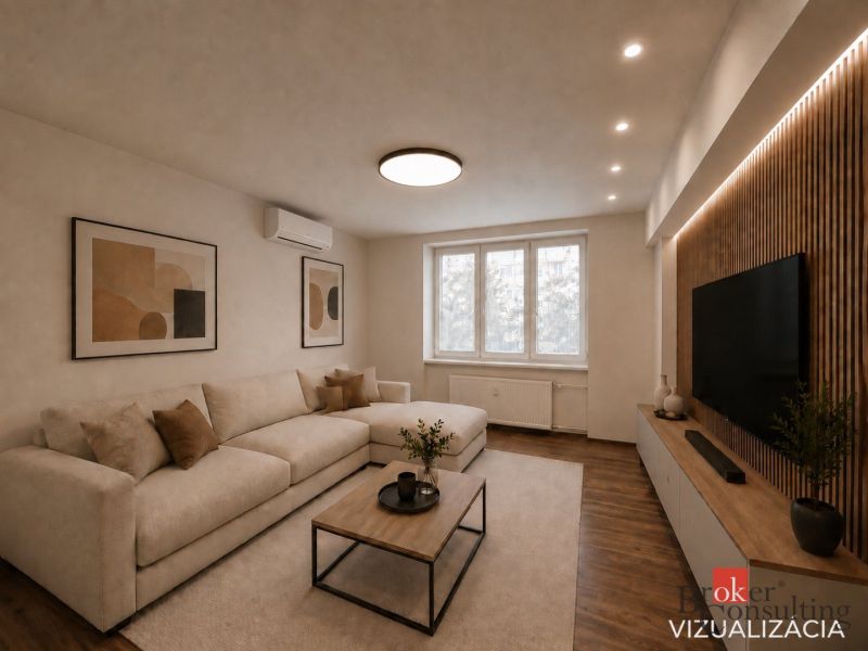 Znížená cena! Na predaj . Jednoizbový Byt klimatizáciou, 40 m2 , v Dub