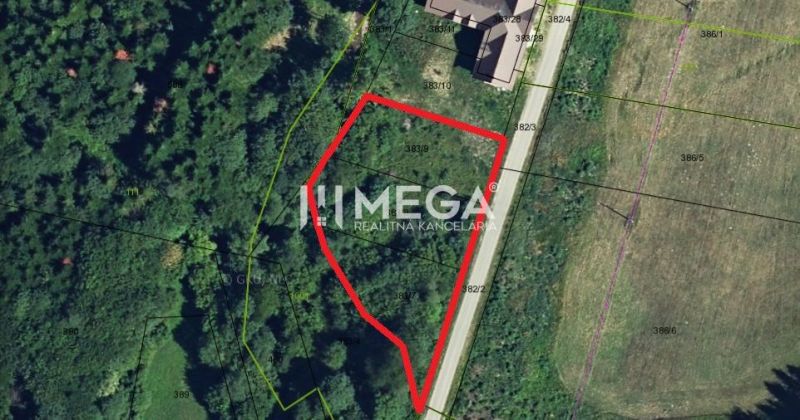 Investičný stavebný pozemok v oblasti Danová - 2 200m2 - Pozemky na bývanie v Medzilaborciach na Danovej ulici pri lese.