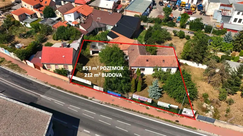 Investičná nehnuteľnosť so širokým využitím na križovatke