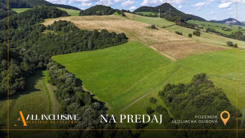 ALLINCLUSIVEREAL | POZEMOK V SEDLIACKÁ DUBOVA | D. KUBÍN