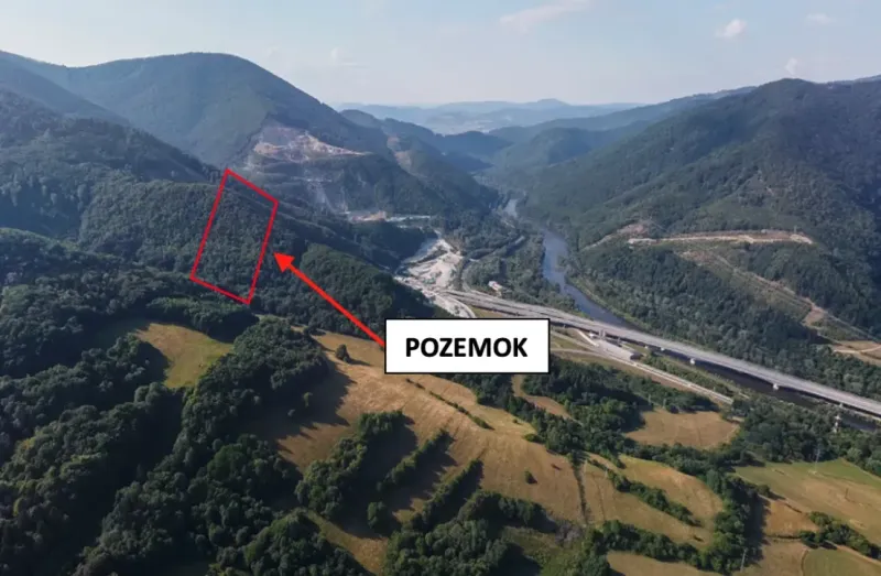 Vrútky – 9.550 m2 LES