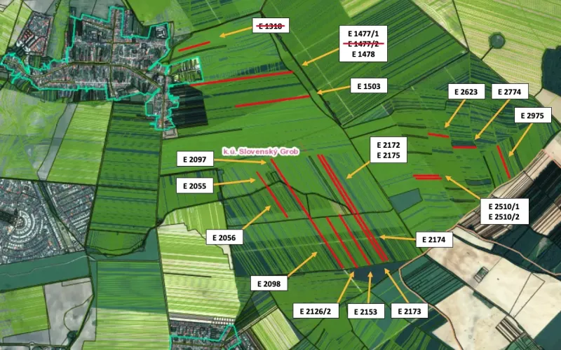 Slovenský Grob -22.500 m2 ORNÁ PÔDA
