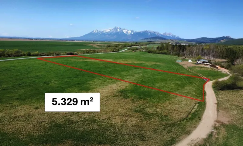 Podhorany – 5.329 m2 ORNÁ PÔDA v podiele 1/1 – Predaj
