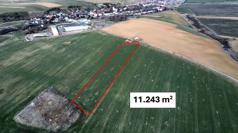 Podhorany – 11.243 m2 ORNÁ PÔDA v podiele 1/1 – Predaj