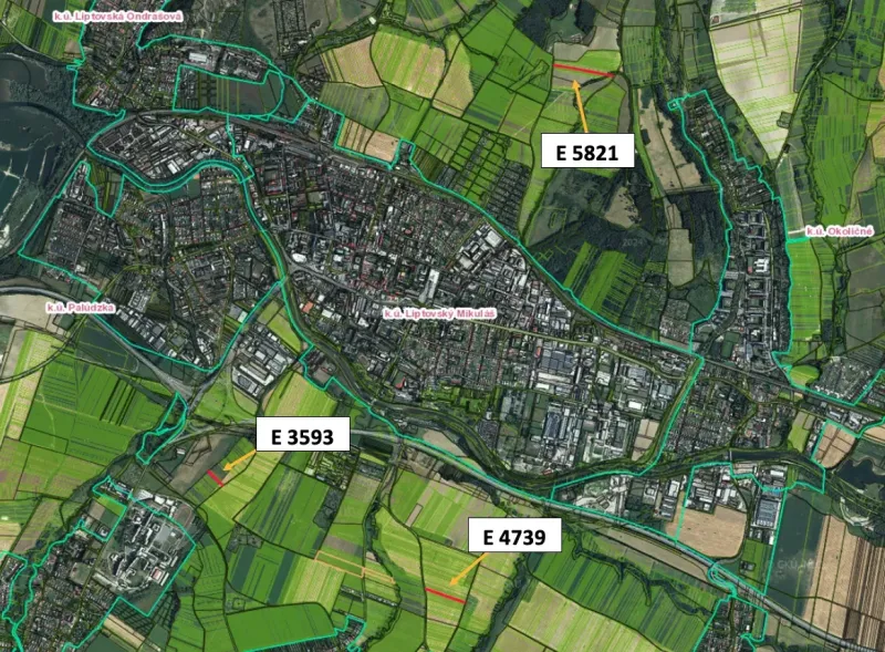 Liptovský Mikuláš – 2.300 m2 ORNÁ PÔDA