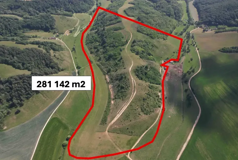 Gemerské Dechtáre – 281 142 m2 JEDINEČNÝ pozemok v 1/1