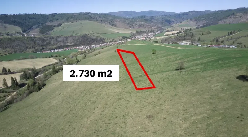 Čierny Balog – 2.730 INVESTIČNÝ pozemok v podiele 1/1
