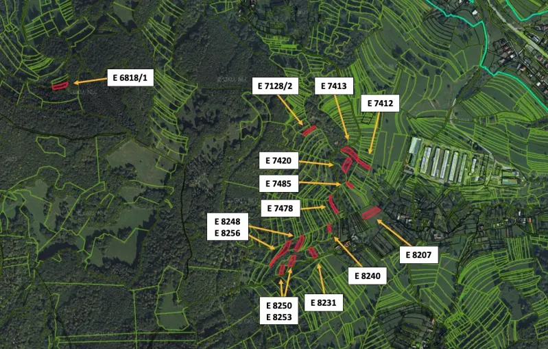 Valaská Belá – 7.150 m2 LESNÉ POZEMKY a ORNÁ PÔDA v podiele