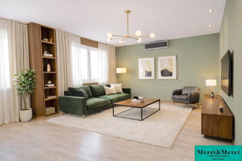 PANORAMATICKÝ 5i MEZONET (196 m²) s dvojgarážou na začiatku Petržalky