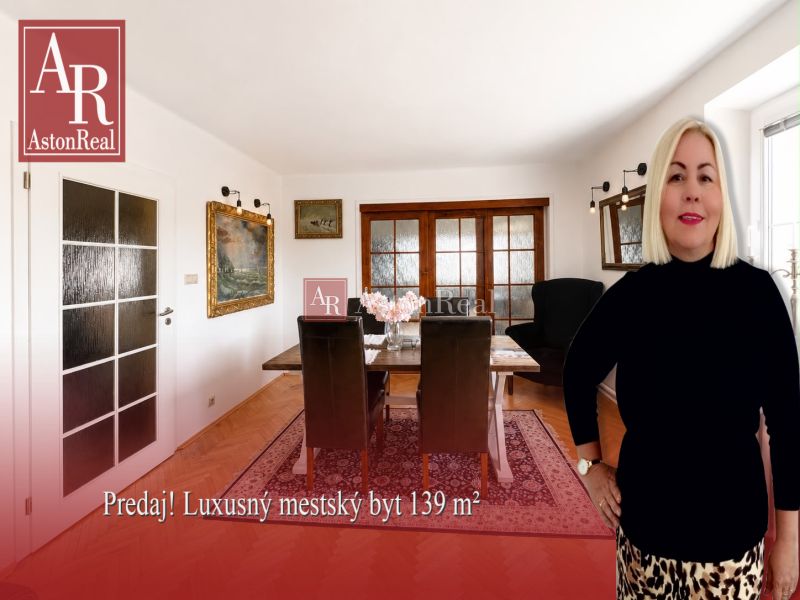 Predaj! Luxusný mestský byt 139 m² s atmosférou rodinného domu