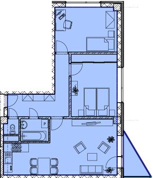 Nové skolaudované byty a apartmány vo Vajnoroch. - RybnicnaPodorysbyt 2.png