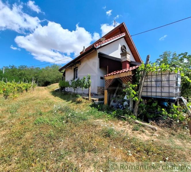 Kompletne zrekonštruovaná chata na viničnom vŕšku v obci Gbelce