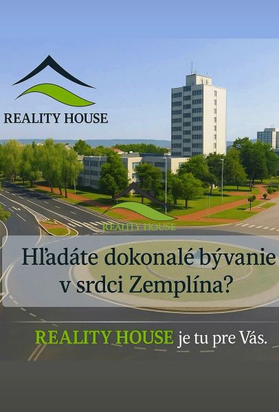 Pozemok pre Váš NOVÝ DOMOV  11km od Michaloviec - Budova s kruhovým objazdom a zeleňou v meste Michalovce.