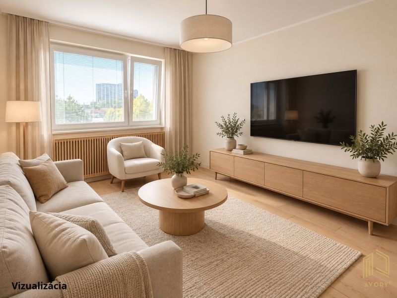 Na predaj 3-izb byt (64m2) s lodžiou, Senica, Palárikova ul.