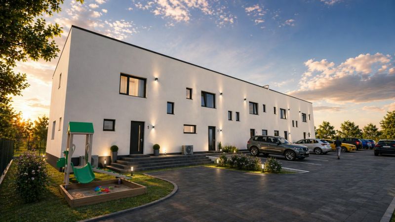 VIDEO: Novostavba 5 moderných rodinných domov - Nová Polhora / Košice