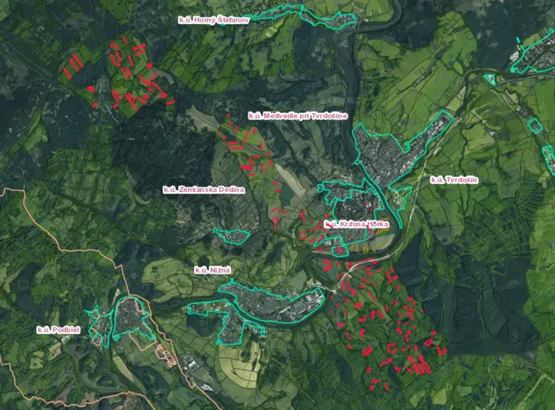 Krásna Hôrka – 3.185 m2 ORNÁ PÔDA a LESY