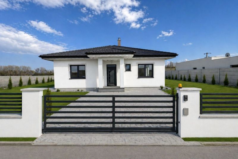 ‼️‼️znížená cena‼️‼️Awreal ponúka na predaj 4izbový bungalov v Hornom  - Rodinný dom v Hornom Bare so záhradou a bielou fasádou, obohnaný plotom.