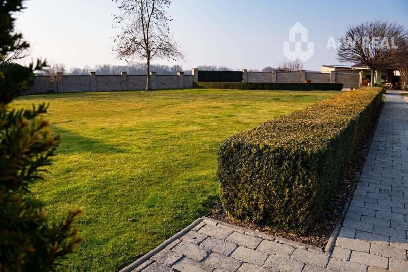 ☎️0918197701 Výnimočný, veľkometrážny 7-i rodinný dom s nádherným veľk - Starostlivo udržiavaný trávnik a živý plot pri rodinnom dome v Dolnom Bare.
