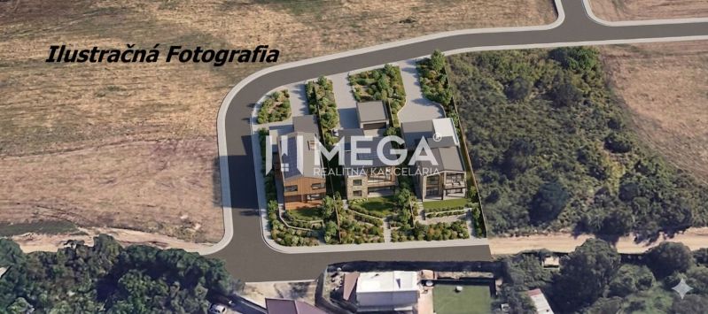 NA PREDAJ: Investičný pozemok s potenciálom pre 3 rodinné domy – Košic - Vizualizácia rezidenčného projektu v oblasti Košice IV, Rešov majer, pre Pozemky - bývanie.