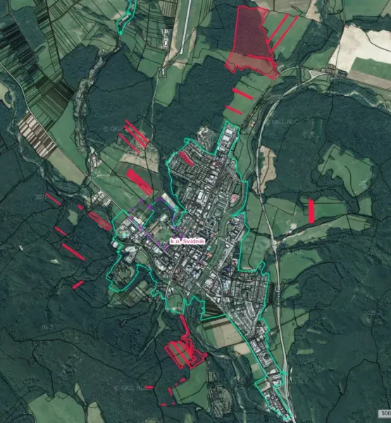 Svidník – 6.350 m2 ORNÁ PÔDA a LESY