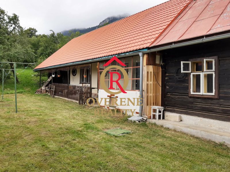 Chalupa v Liptovskej Anne na pozemku 1 417 m² s možnosťou výstavby