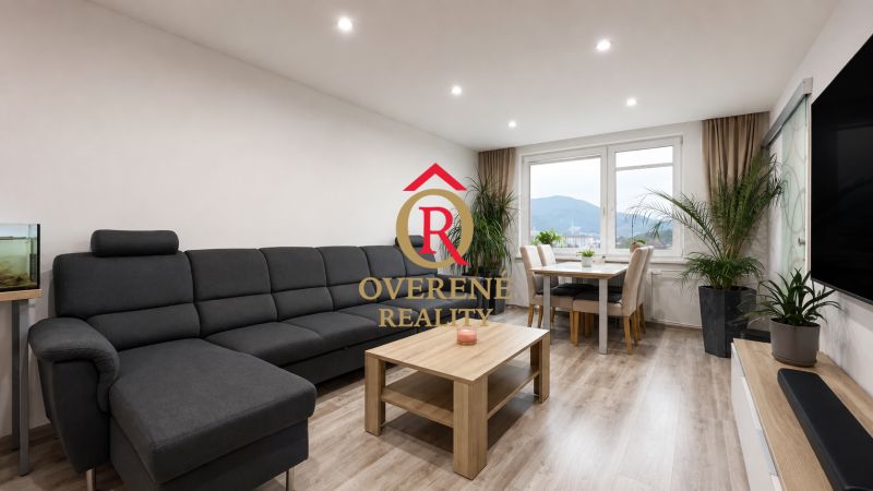 3-IZBOVÝ BYT 85 m² + 3 LODŽIE | CENTRUM RUŽOMBERKA
