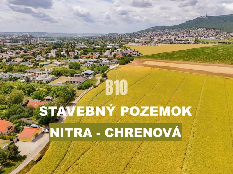 Stavebný pozemok v novej štvrti – Nitra, Chrenová - Záber na stavebné pozemky na bývanie v Nitre, lokalita Chrenová, so zázemím a prírodou.