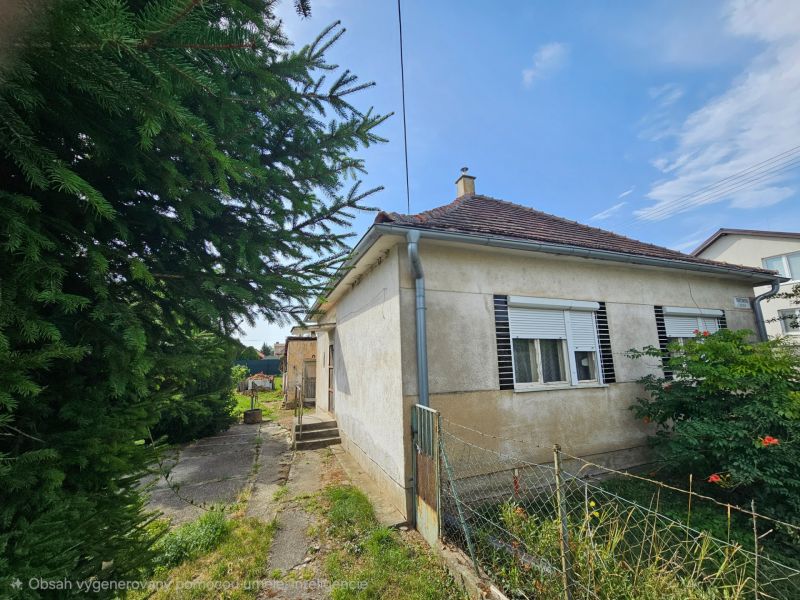 RD v Dolných Krškanoch s veľkou záhradou - 919m2 - Rodinný dom na Dvorčanskej ulici v Nitre s malou záhradou a staršou fasádou.