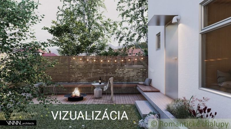INVESTIČNÁ PRÍLEŽITOSŤ: Flexibilný objekt na bývanie aj podnikanie15 m - Rodinný dom v Banskej Bystrici, záhrada s ohniskom, drevený plot, útulná atmosféra.