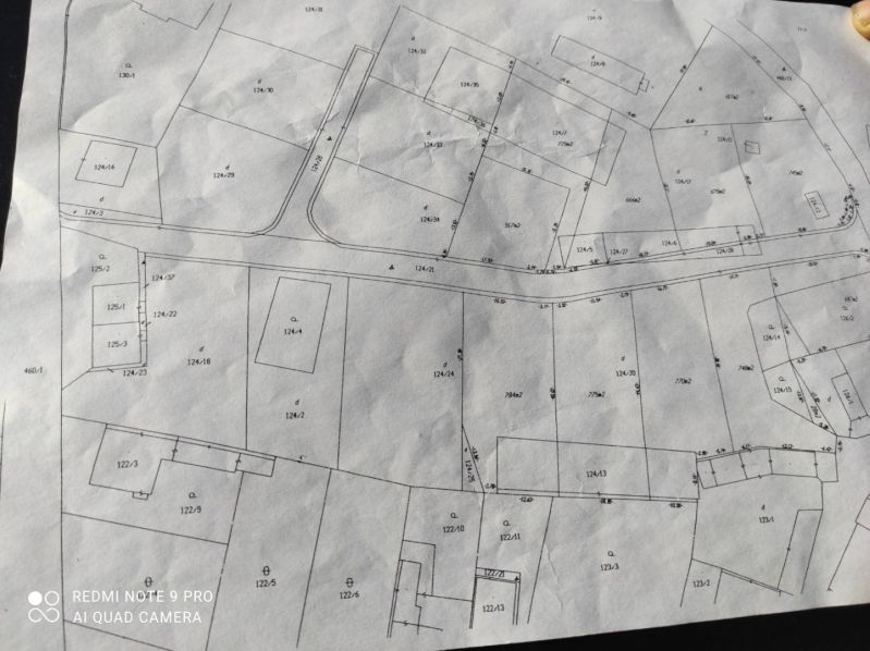 PRÍBOVCE - stavebný pozemok v novej zástavbe 733m2 všetky siete,optika - Mapa katastrálnej oblasti Príbovce, vhodná na pozemky - bývanie.