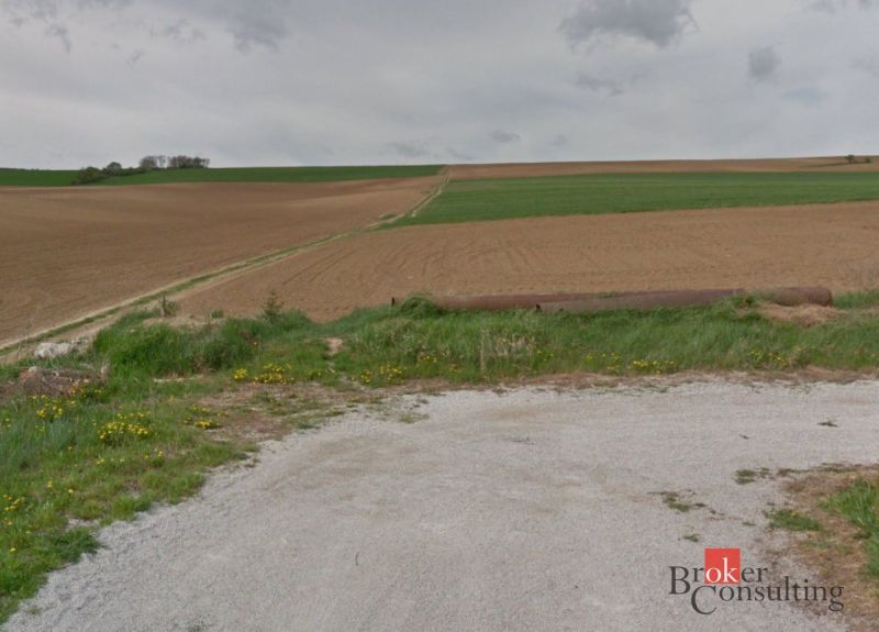 Na predaj pozemky, Lužianky, 60 €/m2 - Krajina pri Lužiankach vhodná na pozemky - bývanie, s poľom a lúkou v pozadí.