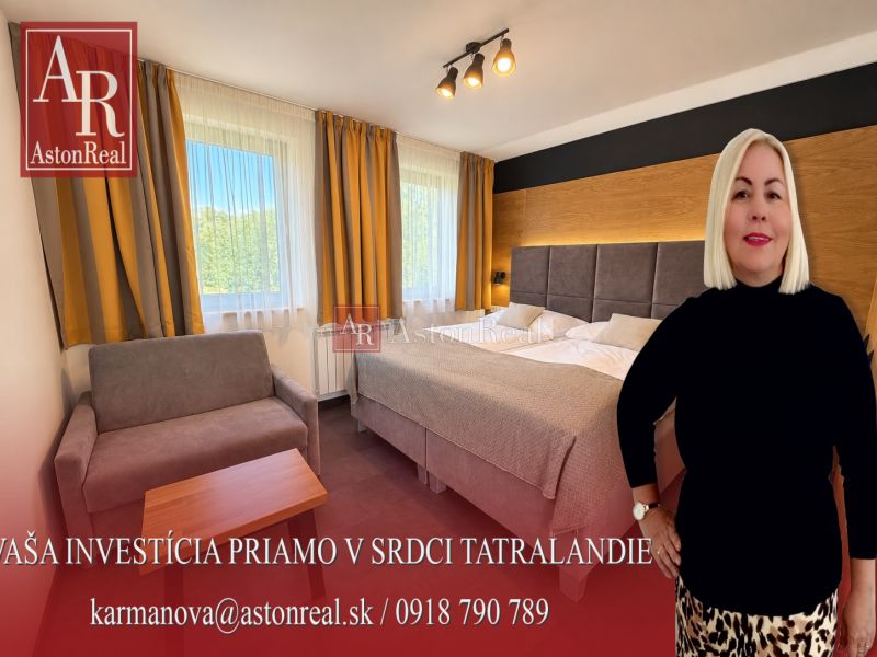 Predaj! VAŠA INVESTÍCIA PRIAMO V SRDCI TATRALANDIE
