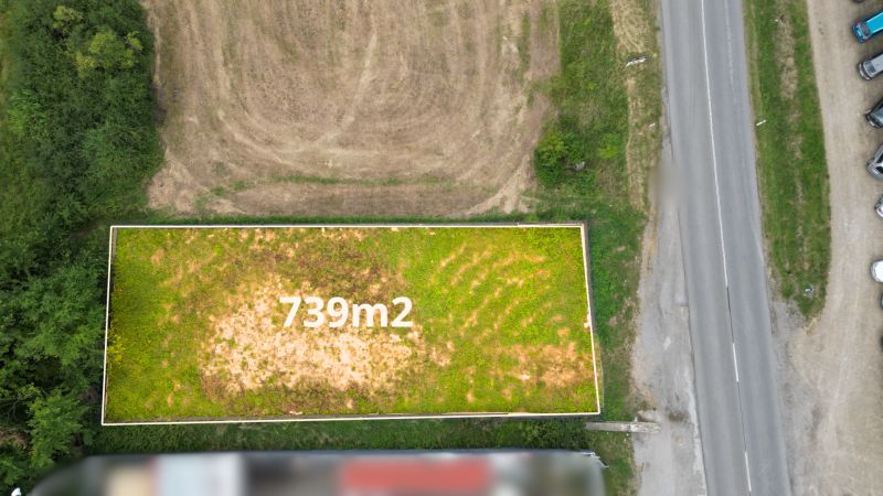 Stavebný pozemok 739m2, Lipany, okres Sabinov
