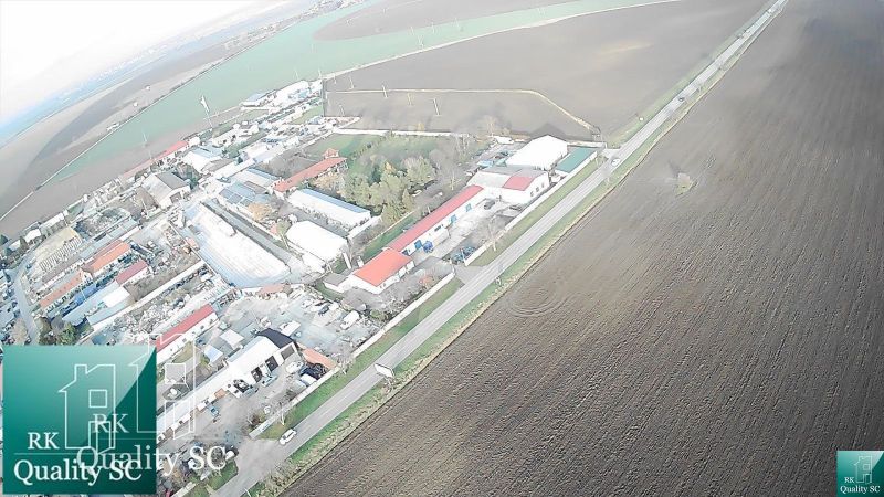 SENEC - NA PREDAJ stavebný pozemok pre šport a rekreáciu aj pre develo - Letecký pohľad na pozemky - bývanie pri Senci, blízko Slnečných jazier sever.