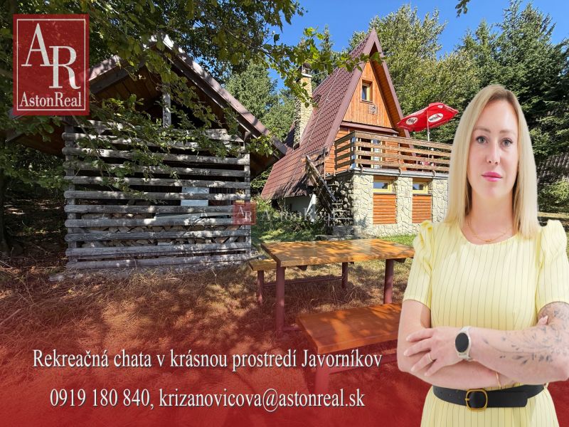 Rekreačná chata v krásnom prostredí Javorníkov- Portáš