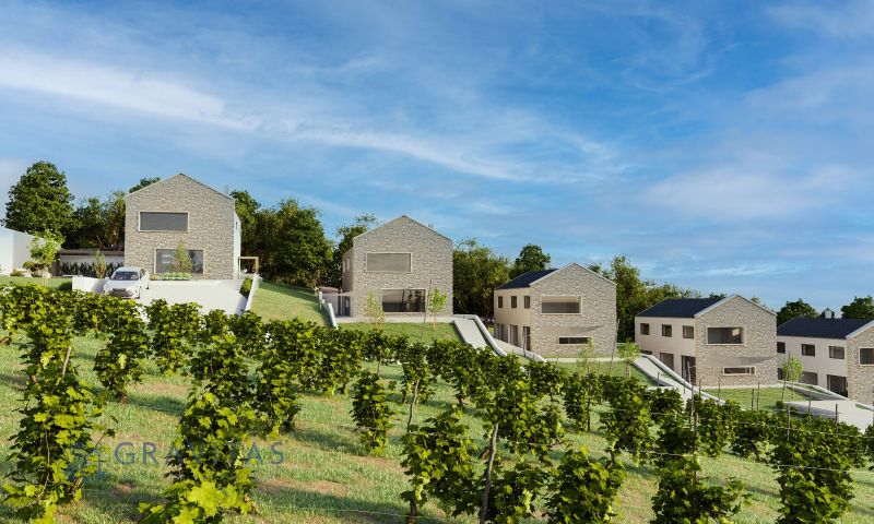 NA PREDAJ 5i rekreačný RD | Pekná cesta | Lesopark Rača  - Rodinné domy na Peknej ceste v Bratislave - Rači, obklopené vinicami a zeleňou.