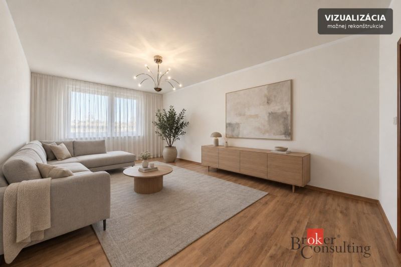 3-izbový byt 74, 5 m² + loggia, Piešťany – ZNÍŽENÁ CENA