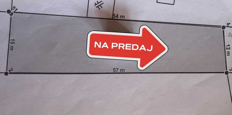 Na predaj stavebný pozemok na stavbu RD v Gabčíkove / 95 000,-EUR - Predaj pozemkov na bývanie v Gabčíkove s rozmermi 54x57 metrov.